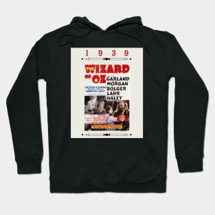 The Wizard of Oz 1939 Movie Poster Hoodie